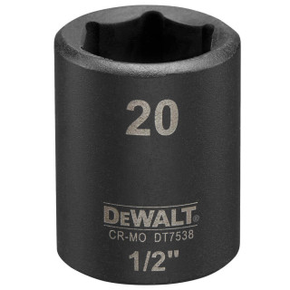 Купити Головка торцева ударна коротка IMPACT DeWALT DT7538. Офіційний магазин Toolmaster Україна. Фірмовий інструмент та обладнання, офіційна гарантія