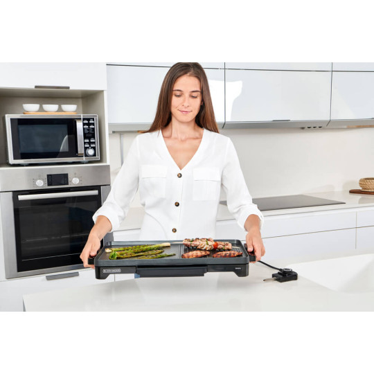 Купити Гриль BLACK+DECKER BXGD2200E. Официальный магазин Toolmaster Украина. Фирменный инструмент и оборудование, официальная гарантия