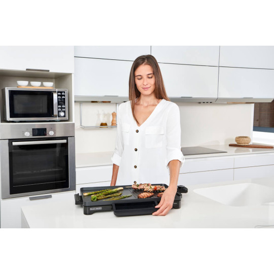 Купити Гриль BLACK+DECKER BXGD2200E. Официальный магазин Toolmaster Украина. Фирменный инструмент и оборудование, официальная гарантия