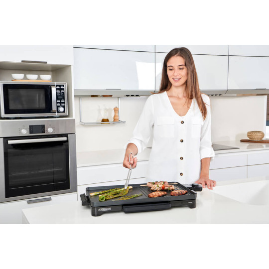 Купити Гриль BLACK+DECKER BXGD2200E. Официальный магазин Toolmaster Украина. Фирменный инструмент и оборудование, официальная гарантия