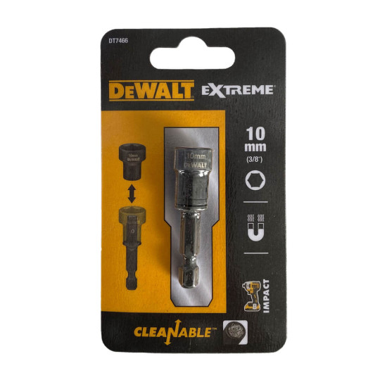 Купити Голівка торцева магнітна Impact знімна DeWALT DT7466. Офіційний магазин Toolmaster Україна. Фірмовий інструмент та обладнання, офіційна гарантія