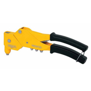 Купити Ключ заклепувальний Swivel Head Riveter з поворотною головкою і насадками під заклепки діаметром 2, 3, 4, 5 мм, високого зусилля STANLEY 6-MR77. Офіційний магазин Toolmaster Україна. Фірмовий інструмент та обладнання, офіційна гарантія