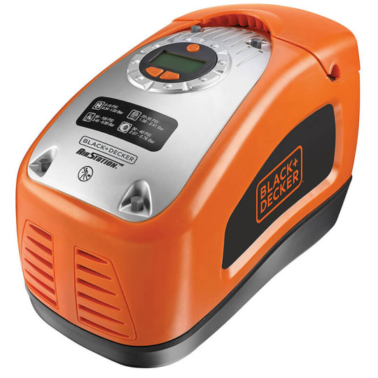 Купити Компресор автомобiльный BLACK+DECKER ASI300. Офіційний магазин Toolmaster Україна. Фірмовий інструмент та обладнання, офіційна гарантія