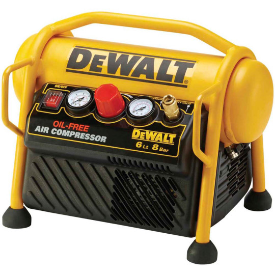 Купити Компресор повітряний безмасляний DeWALT DPC6MRC. Офіційний магазин Toolmaster Україна. Фірмовий інструмент та обладнання, офіційна гарантія