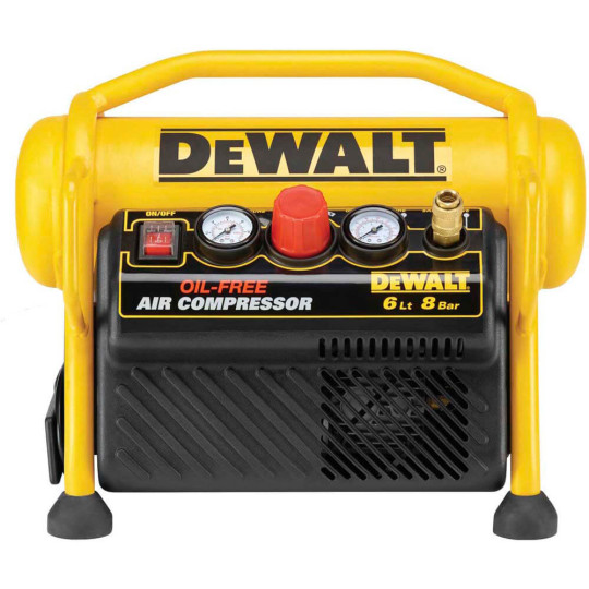 Купити Компресор повітряний безмасляний DeWALT DPC6MRC. Офіційний магазин Toolmaster Україна. Фірмовий інструмент та обладнання, офіційна гарантія