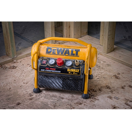 Купити Компресор повітряний безмасляний DeWALT DPC6MRC. Офіційний магазин Toolmaster Україна. Фірмовий інструмент та обладнання, офіційна гарантія