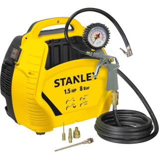 Купити Компресор повітряний безмасляний STANLEY AIRKIT. Офіційний магазин Toolmaster Україна. Фірмовий інструмент та обладнання, офіційна гарантія