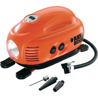 Купити Компресор автомобільний BLACK+DECKER ASI200. Офіційний магазин Toolmaster Україна. Фірмовий інструмент та обладнання, офіційна гарантія