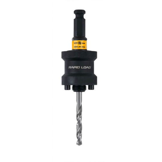 Купити Держатель коронок (цифенборов) быстрозажимной DeWALT DT20625. Официальный магазин Toolmaster Украина. Фирменный инструмент и оборудование, официальная гарантия