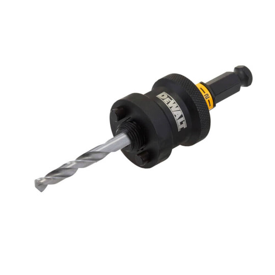 Купити Держатель коронок (цифенборов) быстрозажимной DeWALT DT20625. Официальный магазин Toolmaster Украина. Фирменный инструмент и оборудование, официальная гарантия