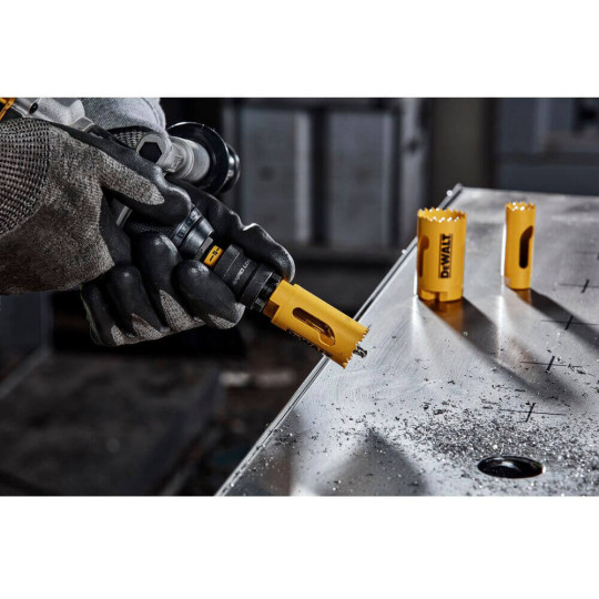 Купити Тримач коронок (ціфенборов) швидкозатискний DeWALT DT20626. Офіційний магазин Toolmaster Україна. Фірмовий інструмент та обладнання, офіційна гарантія