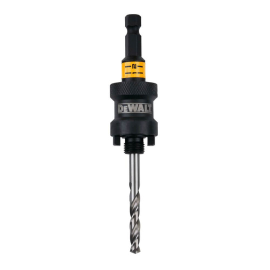 Купити Тримач коронок (ціфенборов) швидкозатискний DeWALT DT20626. Офіційний магазин Toolmaster Україна. Фірмовий інструмент та обладнання, офіційна гарантія