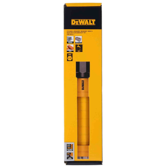 Купити Коронка алмазна POWERSHIFT DeWALT DCDW105. Офіційний магазин Toolmaster Україна. Фірмовий інструмент та обладнання, офіційна гарантія