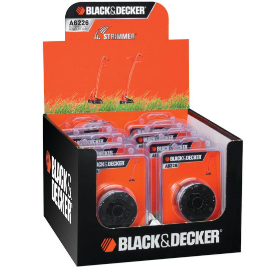 Купити Котушка з жилкою BLACK+DECKER A6226. Офіційний магазин Toolmaster Україна. Фірмовий інструмент та обладнання, офіційна гарантія