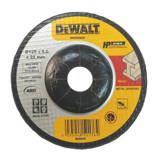 Купити Круг шліфувальний HIGH PERFORMANCE DeWALT DW4543AIA. Офіційний магазин Toolmaster Україна. Фірмовий інструмент та обладнання, офіційна гарантія