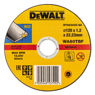 Купити Круг відрізний DeWALT DT42340Z. Офіційний магазин Toolmaster Україна. Фірмовий інструмент та обладнання, офіційна гарантія