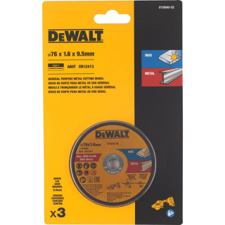 Купити Набір кругів відрізних DeWALT DT20592. Офіційний магазин Toolmaster Україна. Фірмовий інструмент та обладнання, офіційна гарантія