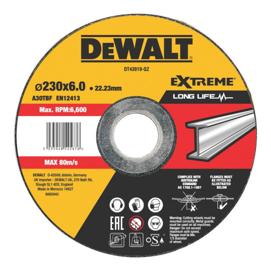 Купити Круг шліфувальний EXTREME DeWALT DT43919. Офіційний магазин Toolmaster Україна. Фірмовий інструмент та обладнання, офіційна гарантія