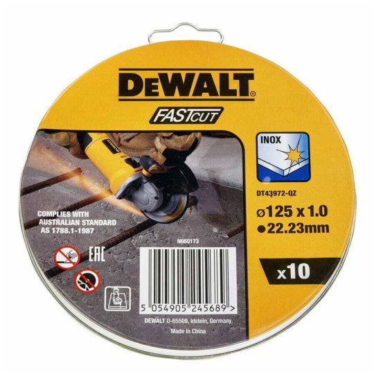 Купити Набір кругів відрізних HIGH PERFORMANCE DeWALT DT43972. Офіційний магазин Toolmaster Україна. Фірмовий інструмент та обладнання, офіційна гарантія