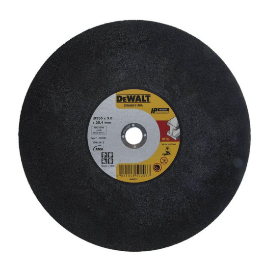 Купити Круг відрізний HIGH PERFORMANCE DeWALT DWA8011RIA. Офіційний магазин Toolmaster Україна. Фірмовий інструмент та обладнання, офіційна гарантія