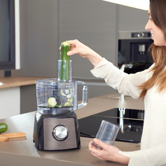 Купити Кухонний комбайн BLACK+DECKER BXFPA1200E. Офіційний магазин Toolmaster Україна. Фірмовий інструмент та обладнання, офіційна гарантія