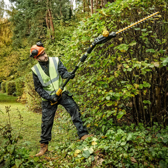Купити Кущоріз акумуляторний щітковий зі штангою DeWALT DCMPH566N. Офіційний магазин Toolmaster Україна. Фірмовий інструмент та обладнання, офіційна гарантія