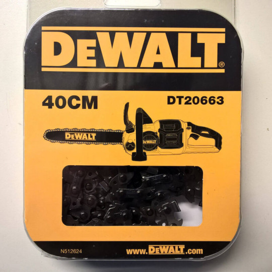 Купити Ланцюг DeWALT DT20663. Офіційний магазин Toolmaster Україна. Фірмовий інструмент та обладнання, офіційна гарантія