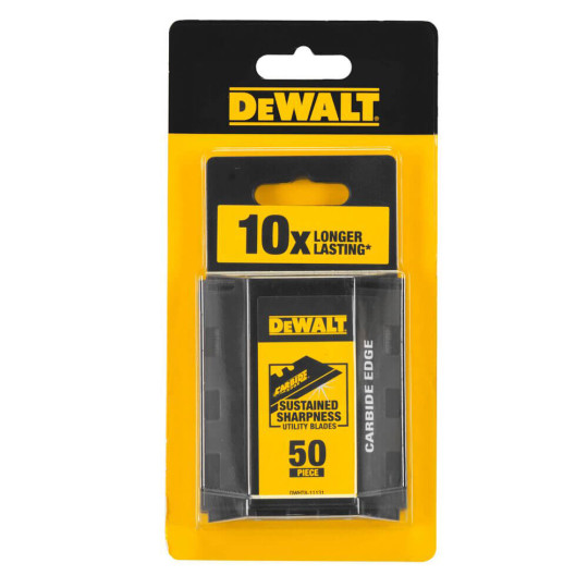 Купити Лезвия запасные для отделочных работ, трапециевидные Carbide DeWALT DWHT8-11131. Официальный магазин Toolmaster Украина. Фирменный инструмент и оборудование, официальная гарантия