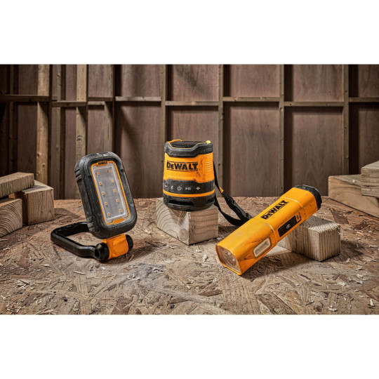Купити Ліхтар світлодіодний акумуляторний DeWALT DCL183. Офіційний магазин Toolmaster Україна. Фірмовий інструмент та обладнання, офіційна гарантія