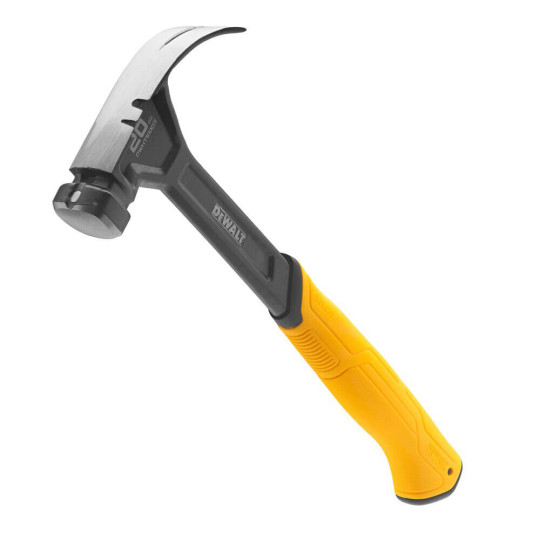 Купити Молоток CURVE-CLAW, суцільнометалевий, вага головки 567 г DeWALT DWHT51009-0. Офіційний магазин Toolmaster Україна. Фірмовий інструмент та обладнання, офіційна гарантія