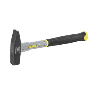 Купити Молоток слюсарний Fiberglass з вагою головки 300 г STANLEY STHT0-51907. Офіційний магазин Toolmaster Україна. Фірмовий інструмент та обладнання, офіційна гарантія