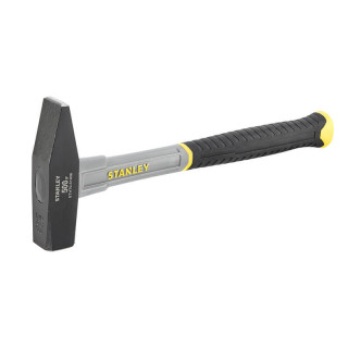 Купити Молоток слюсарний Fiberglass з вагою головки 500 г STANLEY STHT0-51908. Офіційний магазин Toolmaster Україна. Фірмовий інструмент та обладнання, офіційна гарантія