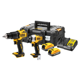 Купити Набір з двох інструментів акумуляторних безщіткових DeWALT DCK2062E2T. Офіційний магазин Toolmaster Україна. Фірмовий інструмент та обладнання, офіційна гарантія