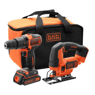 Купити Набір з двох інструментів BLACK+DECKER BCK22S1S. Офіційний магазин Toolmaster Україна. Фірмовий інструмент та обладнання, офіційна гарантія