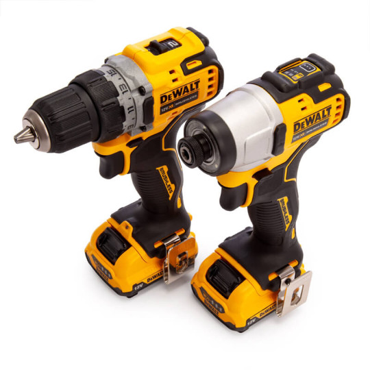 Купити Набір з двох інструментів безщіткових DeWALT DCK2110L2T. Офіційний магазин Toolmaster Україна. Фірмовий інструмент та обладнання, офіційна гарантія