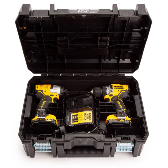 Купити Набір з двох інструментів безщіткових DeWALT DCK2110L2T. Офіційний магазин Toolmaster Україна. Фірмовий інструмент та обладнання, офіційна гарантія