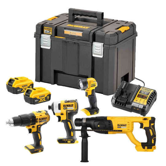 Купити Набір з чотирьох інструментів безщіткових DeWALT DCK440P2T. Офіційний магазин Toolmaster Україна. Фірмовий інструмент та обладнання, офіційна гарантія