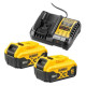 Набір з чотирьох інструментів безщіткових DeWALT DCK440P2T