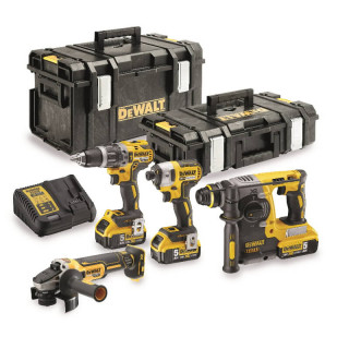 Купити Набір з чотирьох інструментів безщіткових DeWALT DCK422P3. Офіційний магазин Toolmaster Україна. Фірмовий інструмент та обладнання, офіційна гарантія