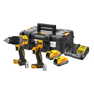 Купити Набір з двох інструментів безщіткових DeWALT DCK2050E2T. Офіційний магазин Toolmaster Україна. Фірмовий інструмент та обладнання, офіційна гарантія