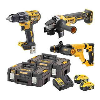 Купити Набір з трьох інструментів безщіткових DeWALT DCK327P2T. Офіційний магазин Toolmaster Україна. Фірмовий інструмент та обладнання, офіційна гарантія