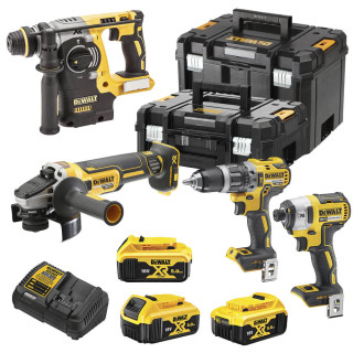 Купити Набір з чотирьох інструментів безщіткових DeWALT DCK422P3T. Офіційний магазин Toolmaster Україна. Фірмовий інструмент та обладнання, офіційна гарантія