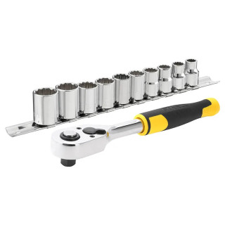 Купити Набір головок торцевих 3/8 з одинадцяти предметів STANLEY STMT82670-0. Офіційний магазин Toolmaster Україна. Фірмовий інструмент та обладнання, офіційна гарантія