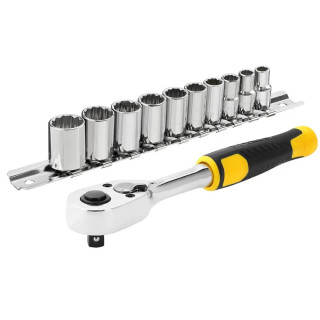 Купити Набір головок торцевих 1/4 з одинадцяти предметів STANLEY STMT82666-0. Офіційний магазин Toolmaster Україна. Фірмовий інструмент та обладнання, офіційна гарантія