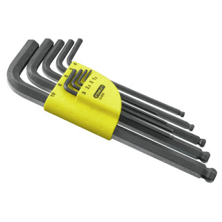 Купити Набір з дев’яти шестигранних метричних ключів STANLEY 1-13-976. Офіційний магазин Toolmaster Україна. Фірмовий інструмент та обладнання, офіційна гарантія