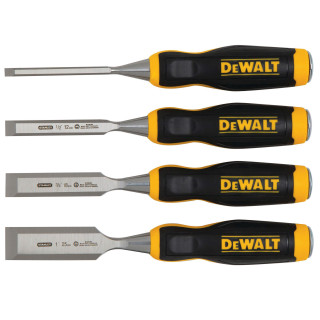 Купити Набір із чотирьох стамесок DeWALT DWHT0-16063. Офіційний магазин Toolmaster Україна. Фірмовий інструмент та обладнання, офіційна гарантія