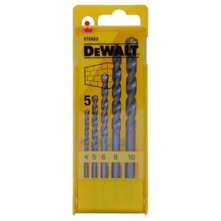 Купити Набір свердел по бетону, цеглі, каменю DeWALT DT6952. Офіційний магазин Toolmaster Україна. Фірмовий інструмент та обладнання, офіційна гарантія
