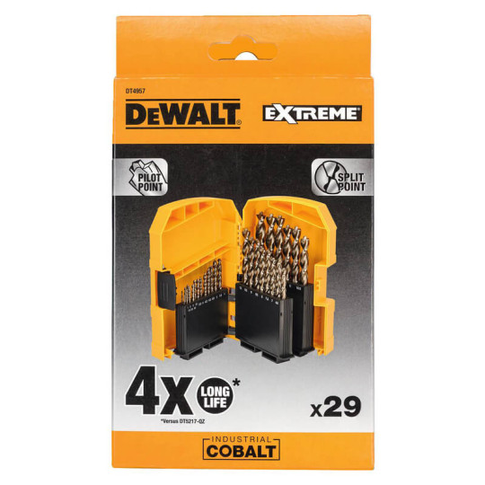 Купити Набір свердел по металу DeWALT DT4957. Офіційний магазин Toolmaster Україна. Фірмовий інструмент та обладнання, офіційна гарантія