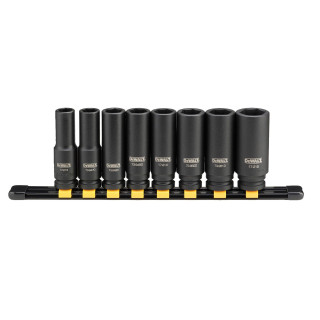 Купити Набір головок 1/2, 8 предмети DeWALT DWMT86090-0. Офіційний магазин Toolmaster Україна. Фірмовий інструмент та обладнання, офіційна гарантія