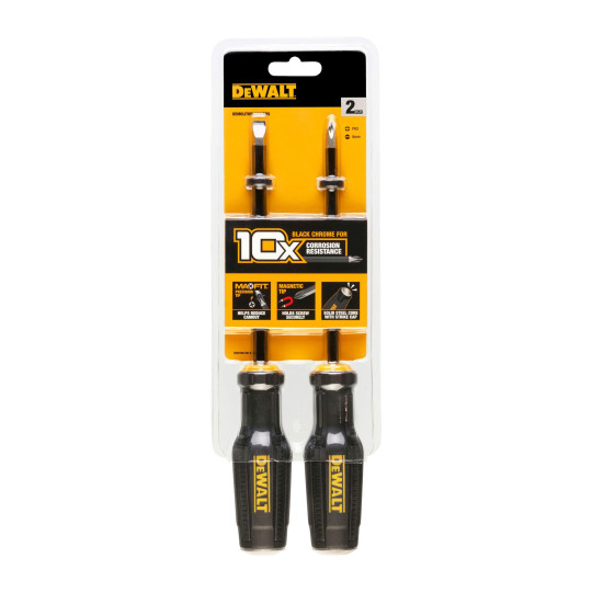 Купити Набор отверток демонтажных TOUGHSERIES™ FULL FIT, 2 штуки DeWALT DWHT65100-0. Официальный магазин Toolmaster Украина. Фирменный инструмент и оборудование, официальная гарантия
